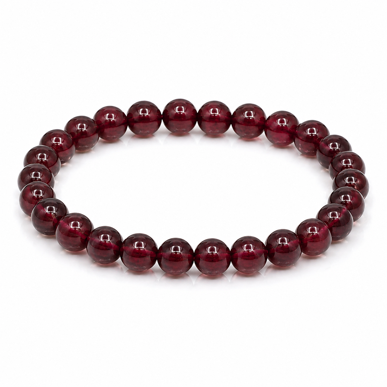 PULSERA PIEDRA GRANATE