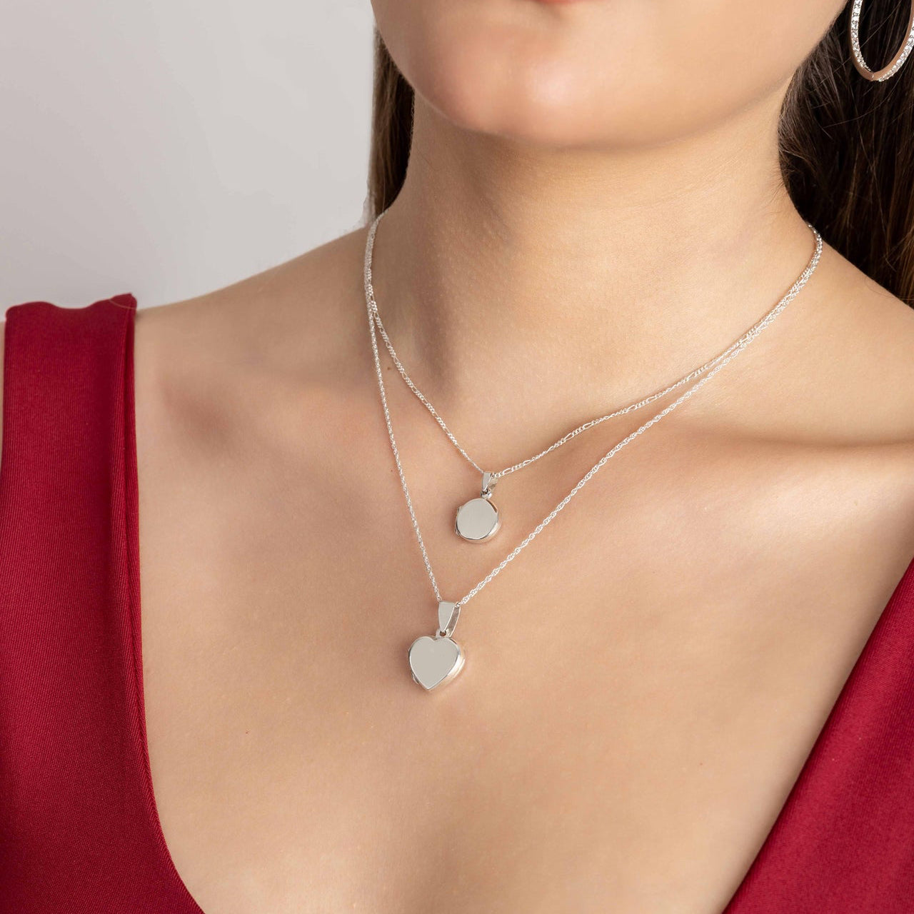 COLLAR RELICARIO PLATA