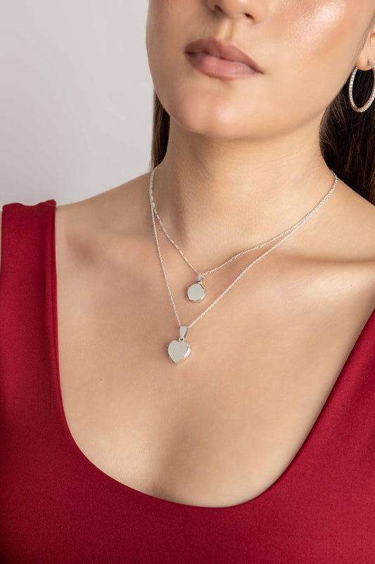 COLLAR RELICARIO PLATA