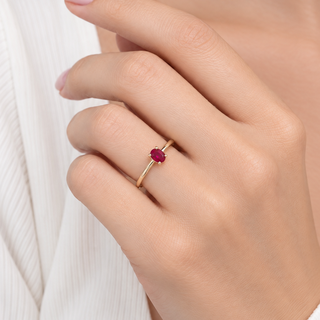 ANILLO RUBI BELLA