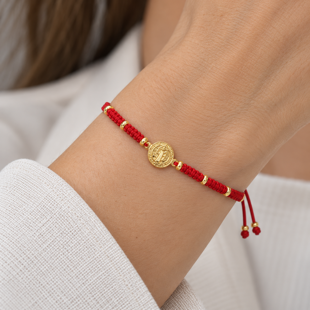 PULSERA SAN BENITO TEJIDA