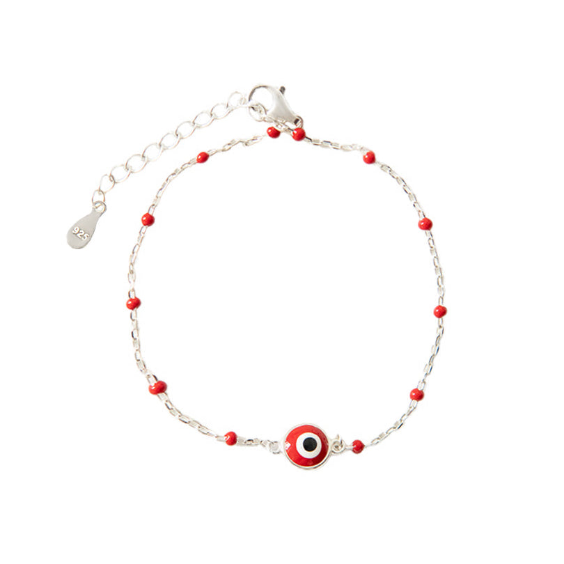 PULSERA OJO TURCO ROJO