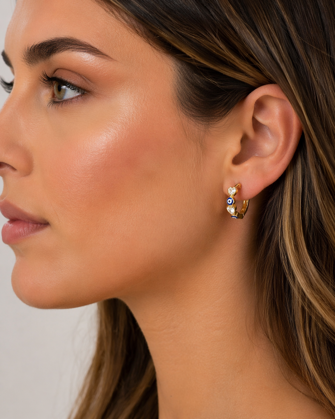 ARGOLLAS OJO TURCO LOVE GOLDEN