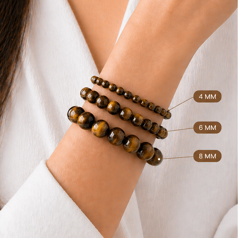 PULSERA PIEDRA OJO DE TIGRE