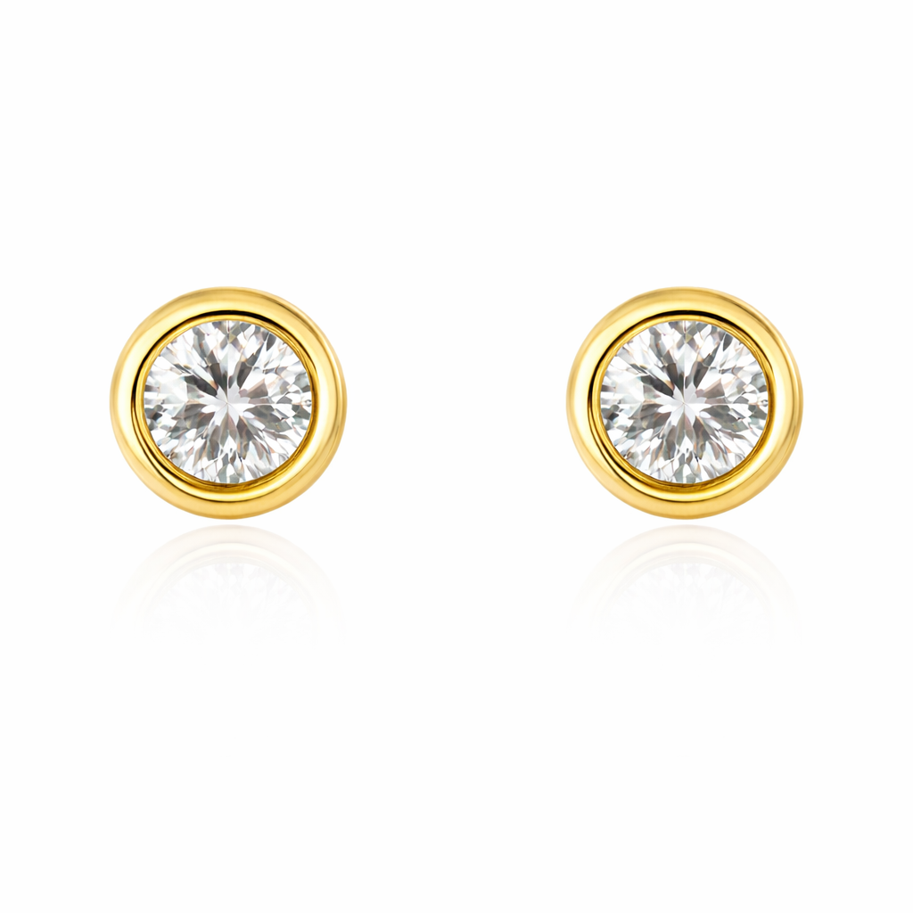 ARETES PUNTO LUZ GOLDEN