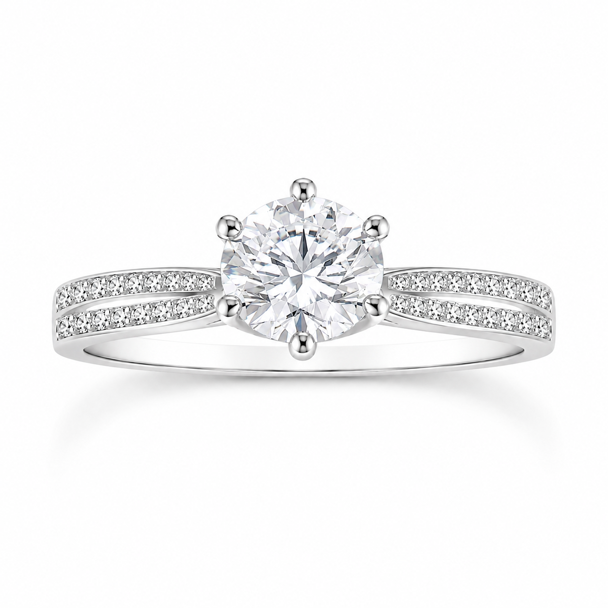 ANILLO DESTELLO INFINITO MOISSANITA