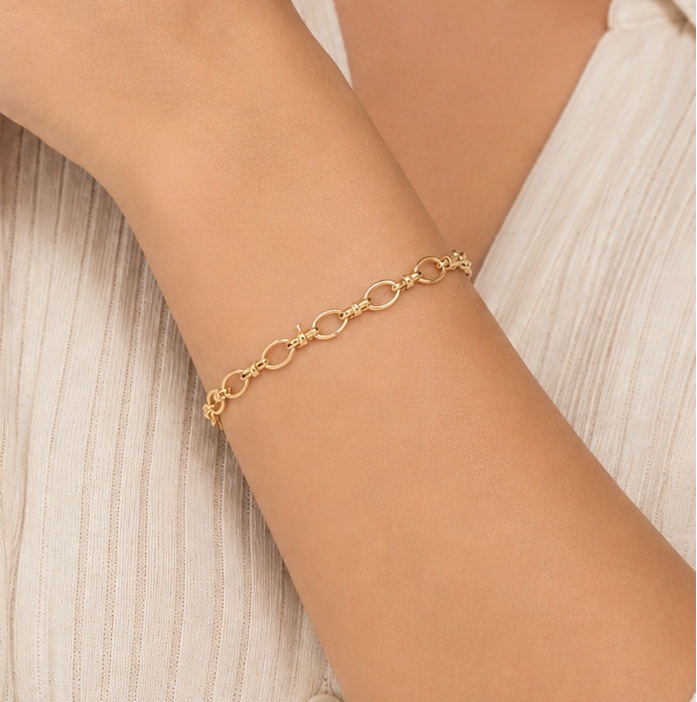 PULSERA ESLABÓN AURA