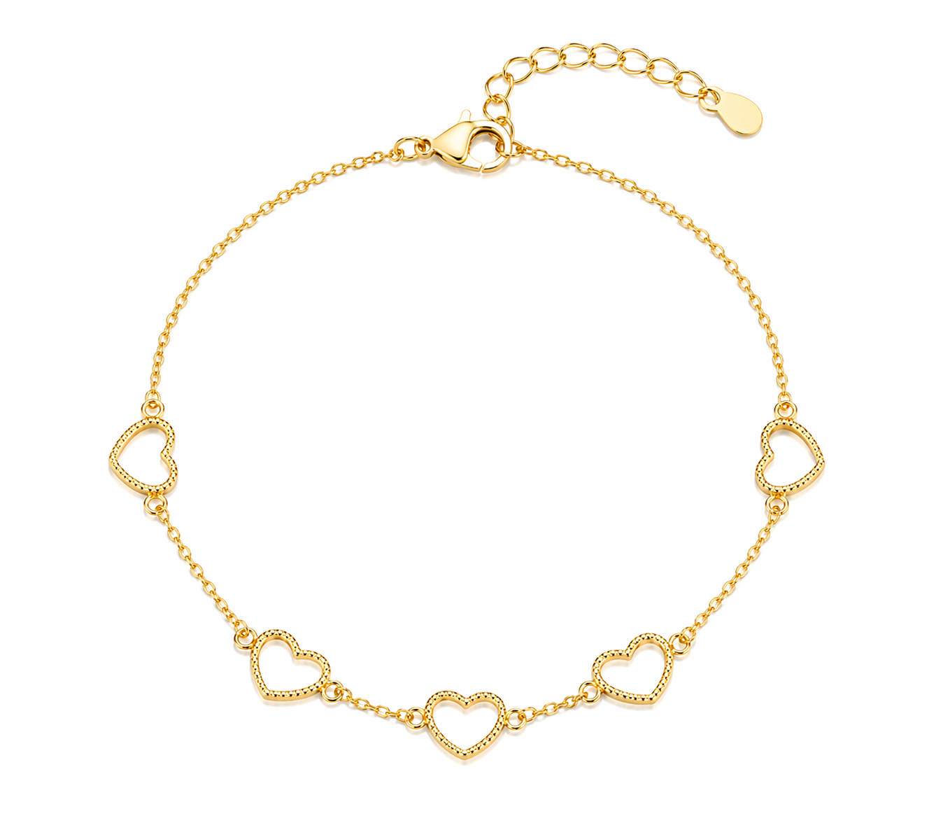 PULSERA CORAZONES SLIM