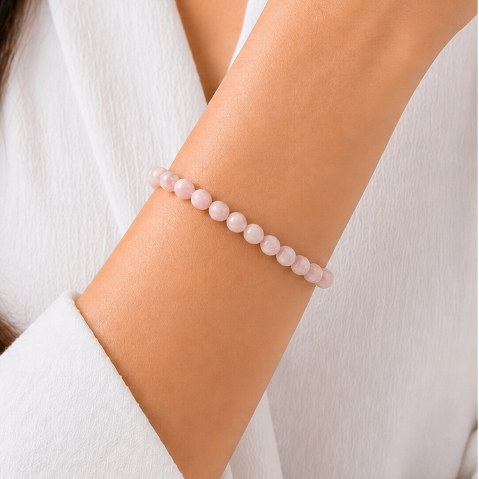 PULSERA PIEDRA ÓPALO ROSA