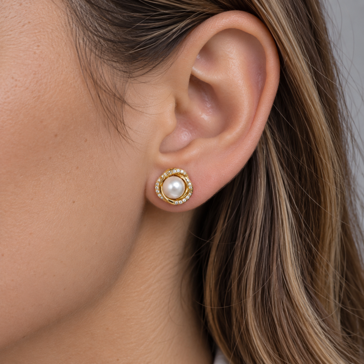 ARETES PERLA ROYALE