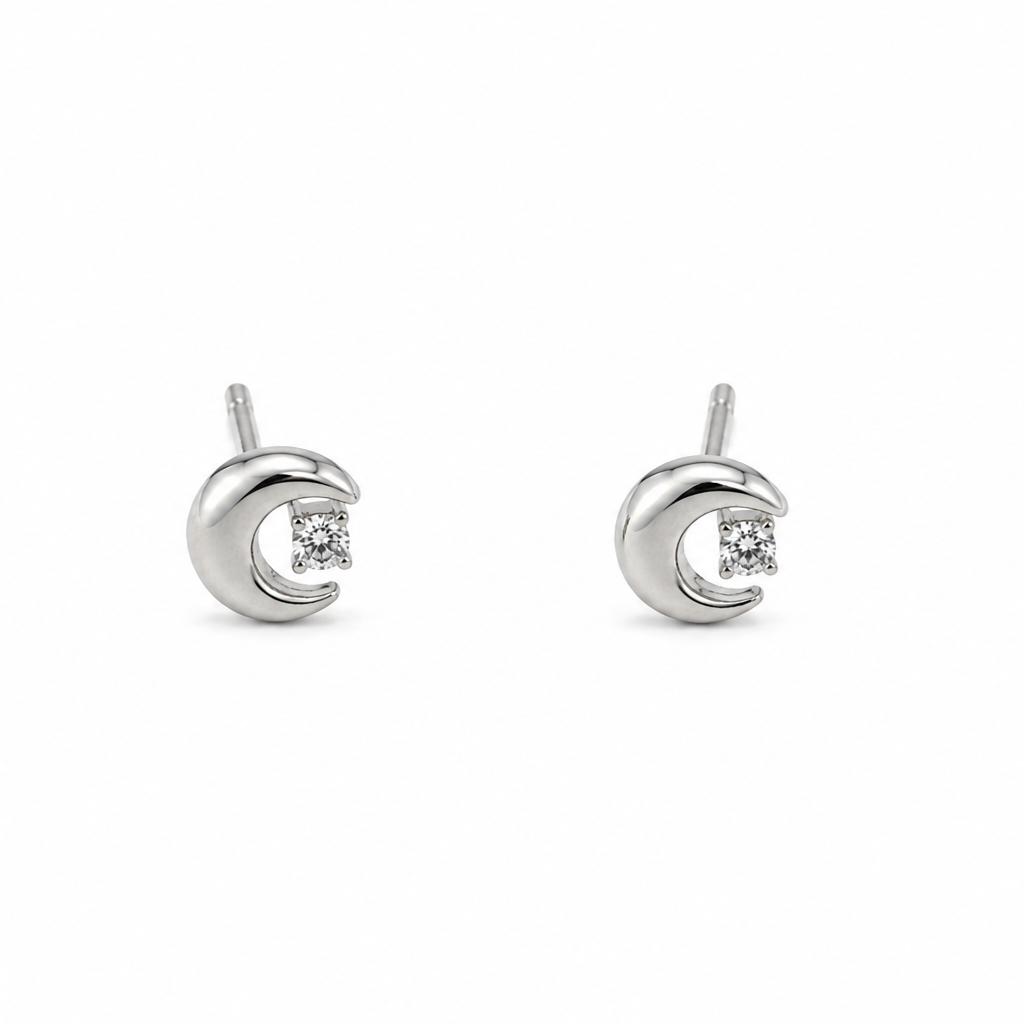 ARETES LUNA DESTELLO