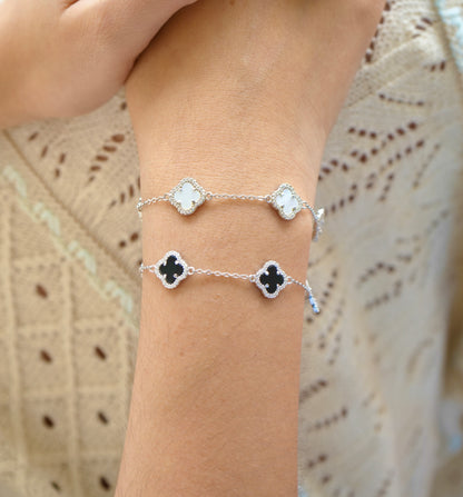 PULSERA TRÉBOL SHINE