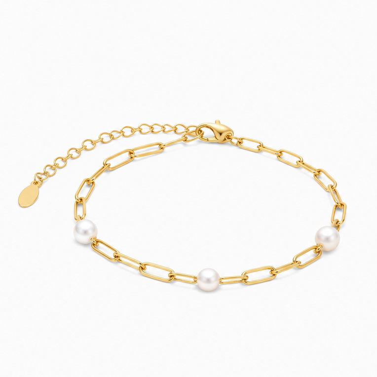 PULSERA GOLDEN PEARL