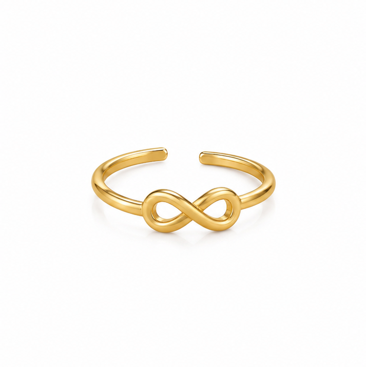 ANILLO INFINITO DORADO