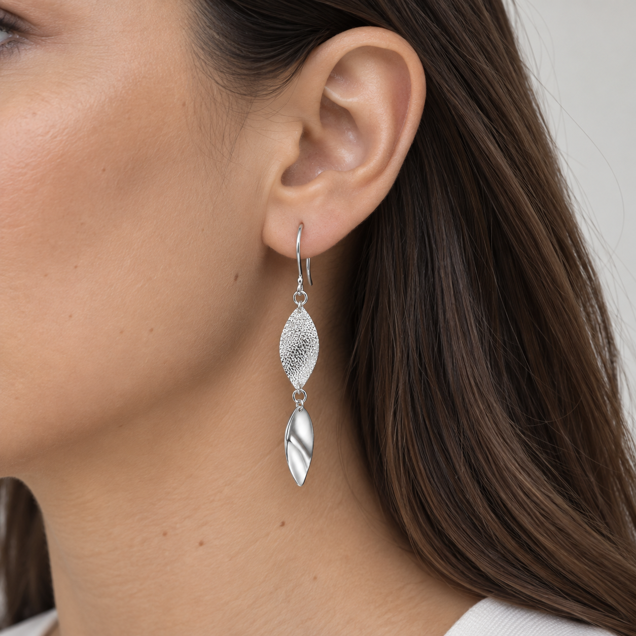 ARETES HOJAS DÚO