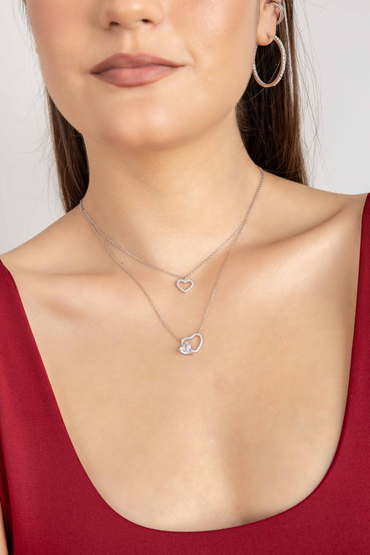 COLLAR LUZ DE AMOR SILVER