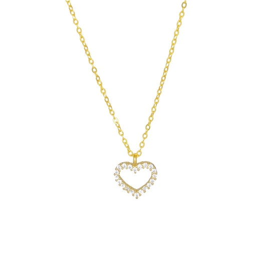 COLLAR CORAZÓN DE LUZ GOLDEN