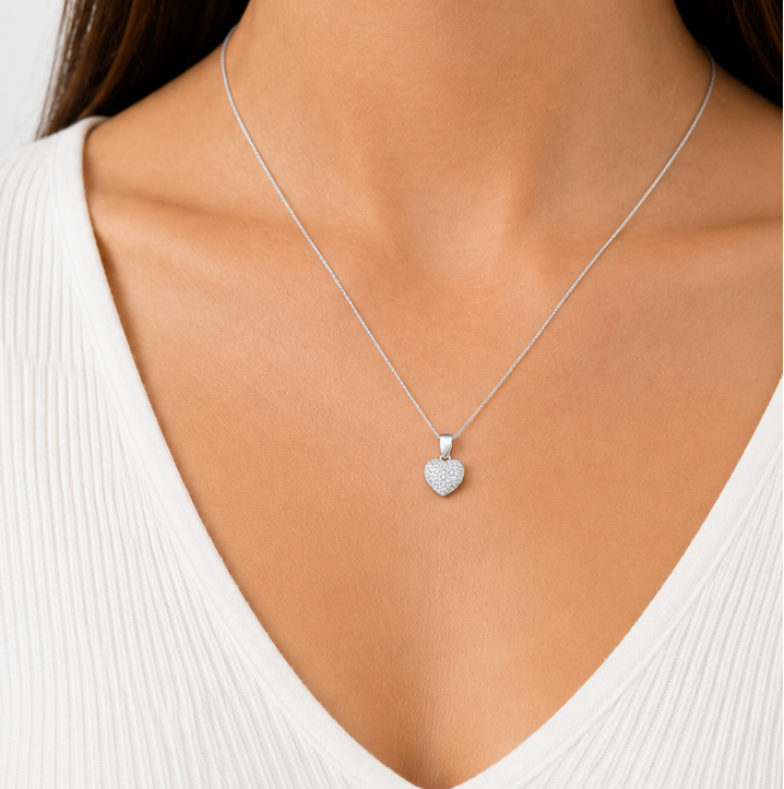 COLLAR CORAZÓN SHINE