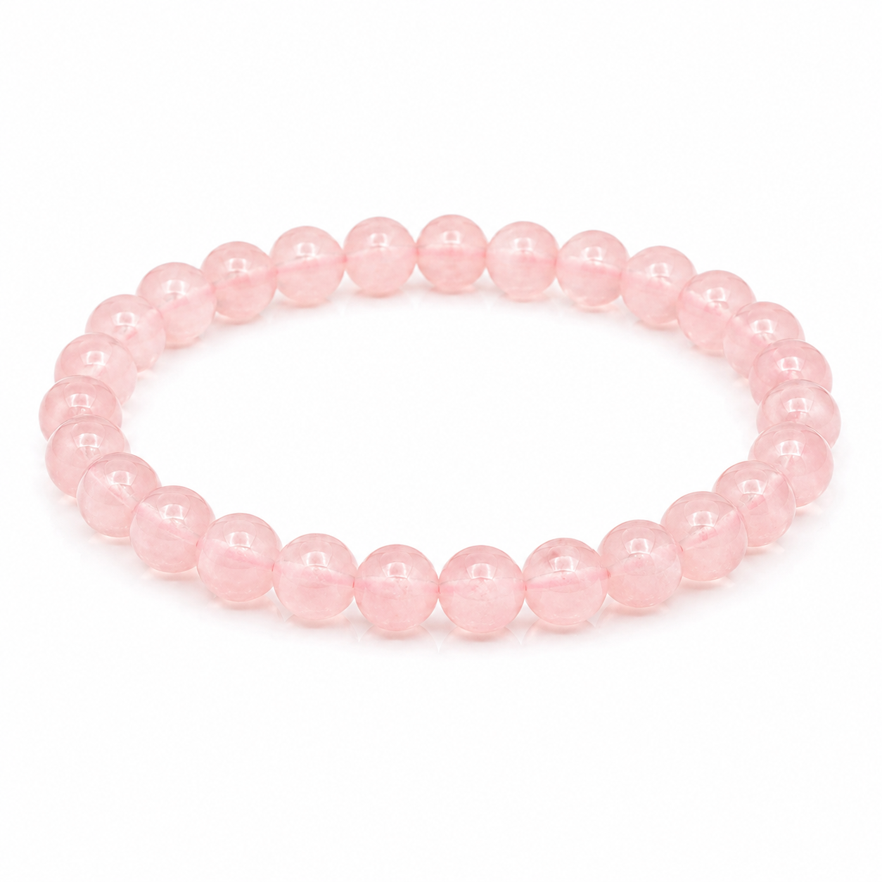 PULSERA PIEDRA CUARZO ROSA