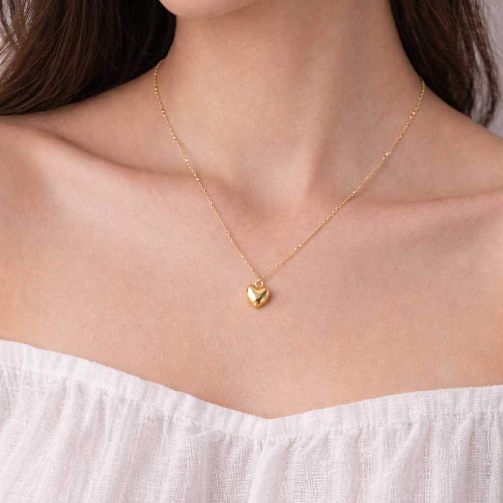 COLLAR CORAZÓN BOMBA