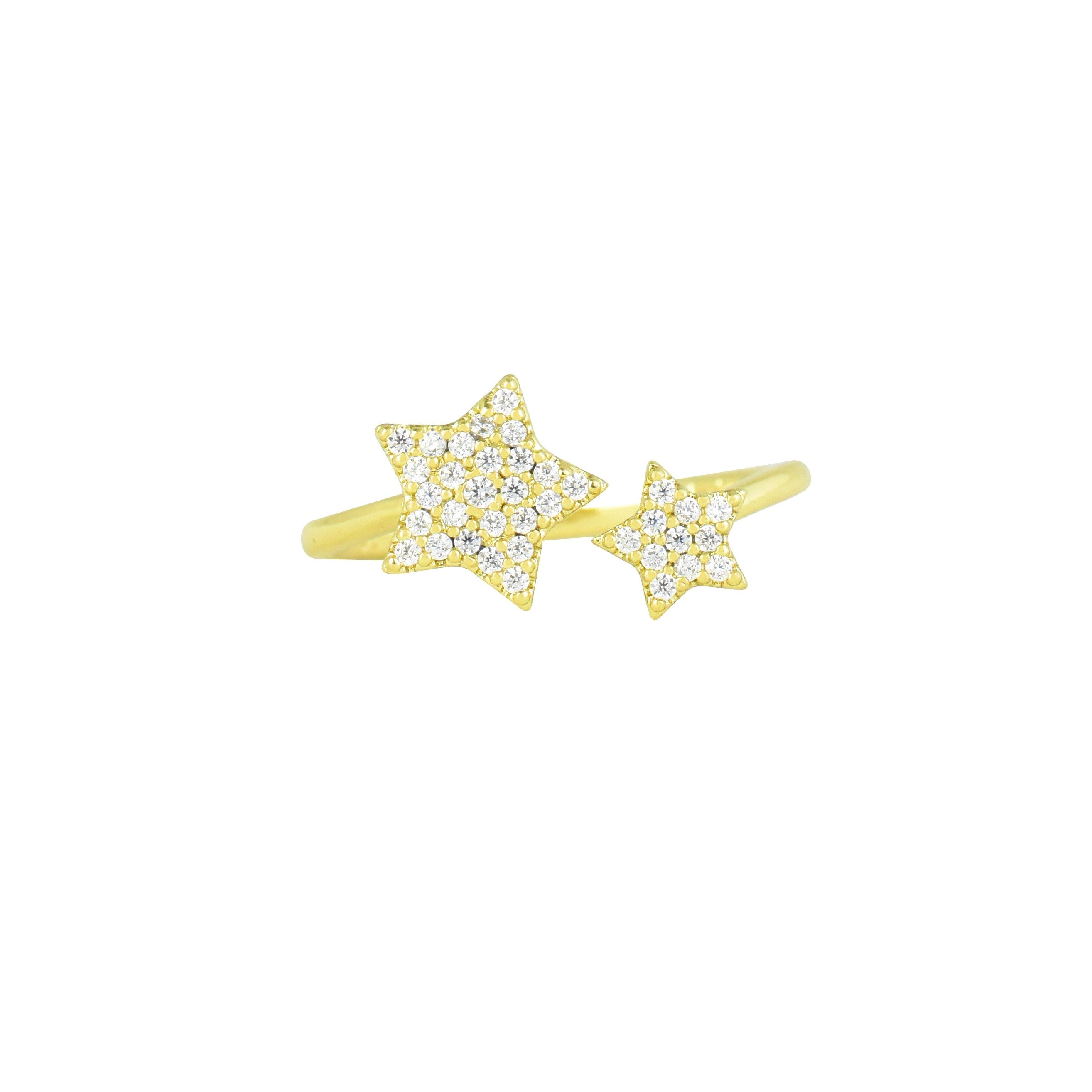 ANILLO DOBLE ESTRELLA