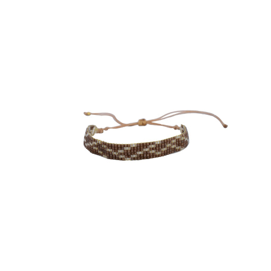 PULSERA MIYUKI MARRÓN