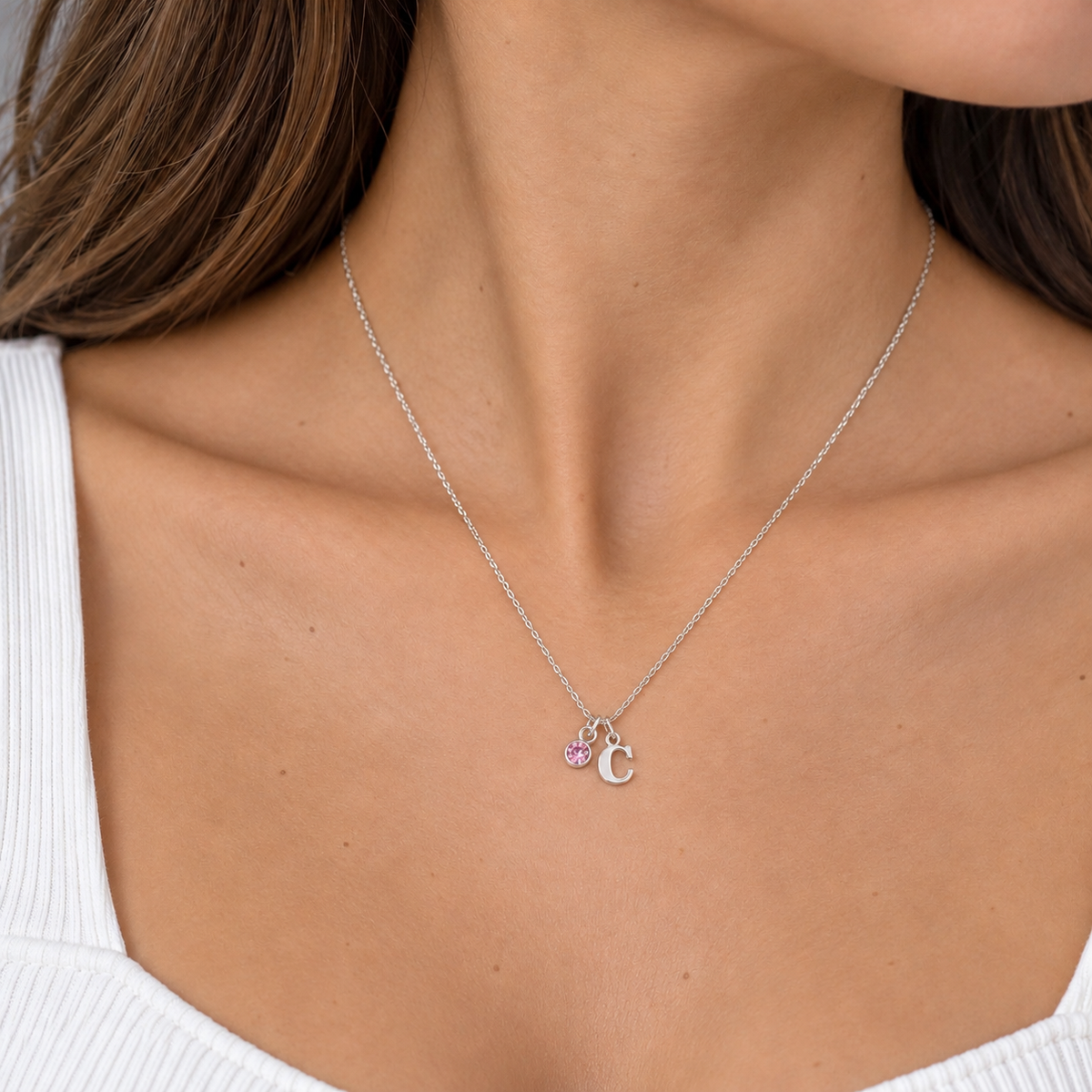 COLLAR INICIAL & PUNTO LUZ