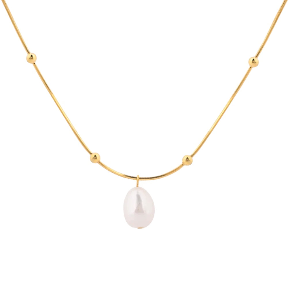 COLLAR BOLITAS & PERLA