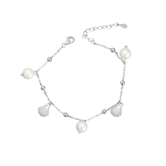 PULSERA CONCHITA DE MAR SILVER