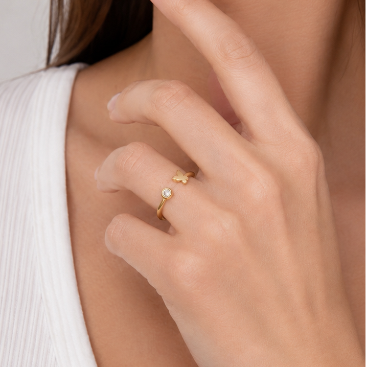 ANILLO MARIPOSA DE LUZ
