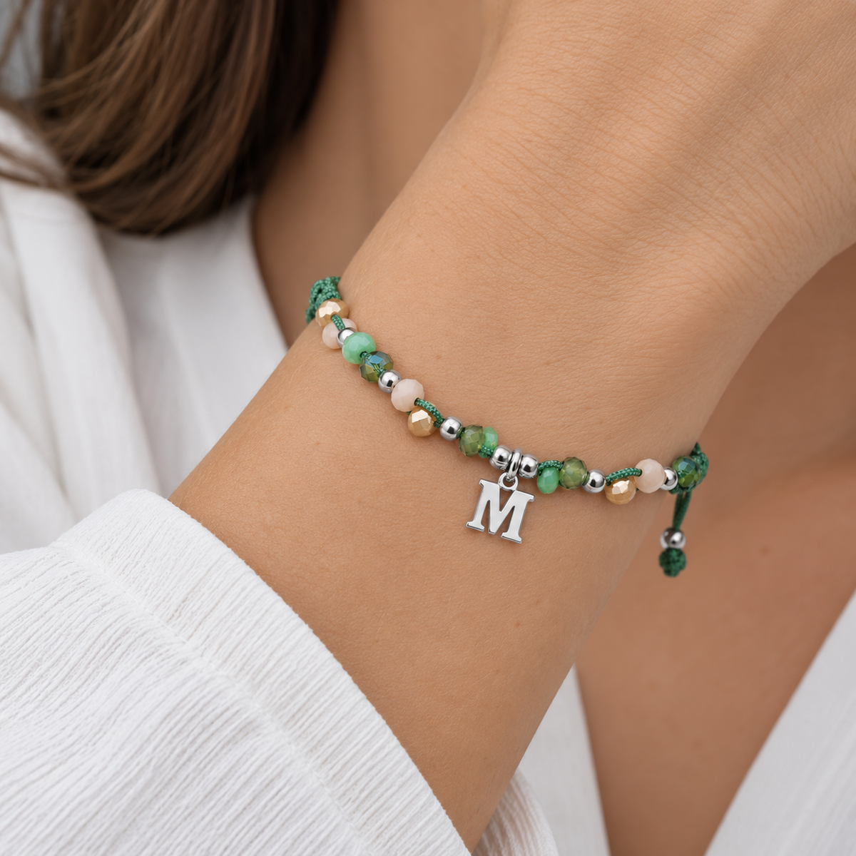 PULSERA CON INICIAL