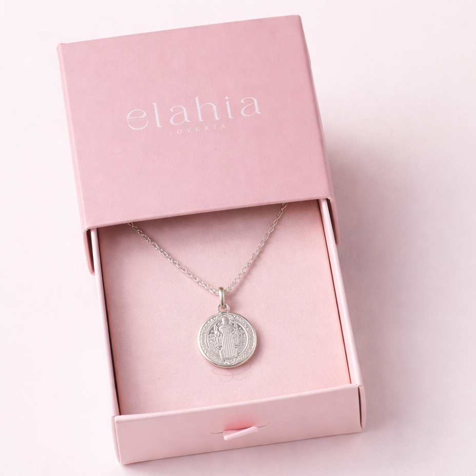 COLLAR SAN BENITO PLATA