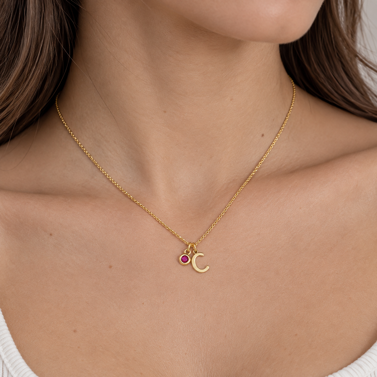 COLLAR INICIAL PUNTO LUZ