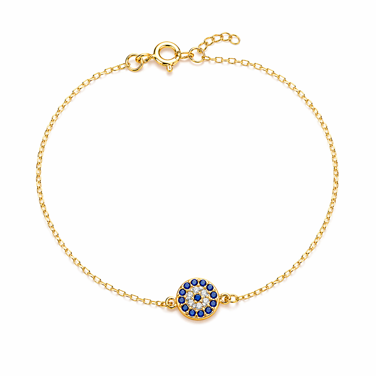 PULSERA OJO TURCO GOLDEN