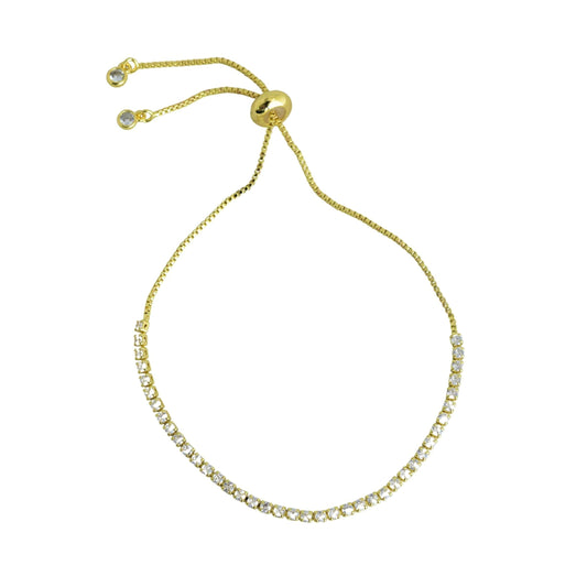 PULSERA TENNIS GOLD