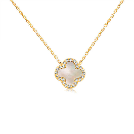COLLAR TRÉBOL SHINE