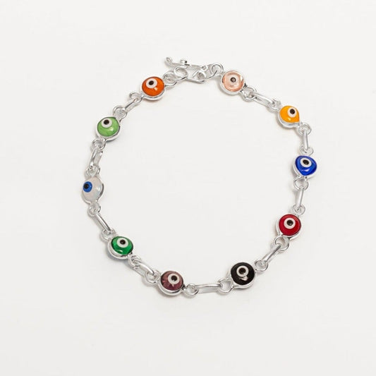 PULSERA OJO TURCO MULTICOLOR