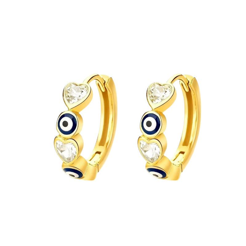 ARGOLLAS OJO TURCO LOVE GOLDEN