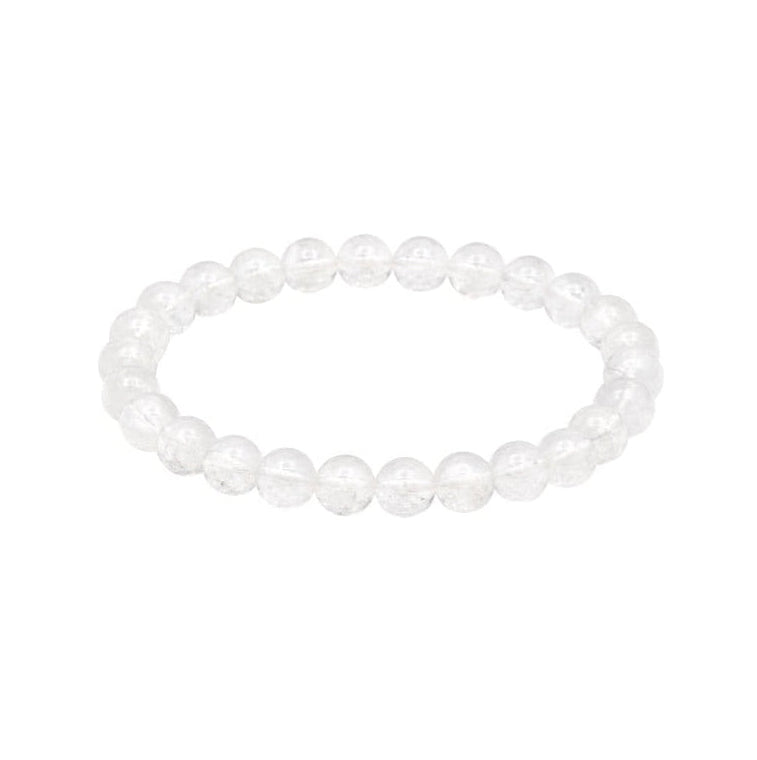 PULSERA PIEDRA CUARZO BLANCO