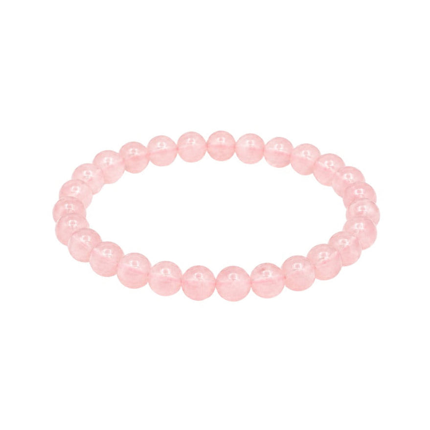 PULSERA PIEDRA CUARZO ROSA