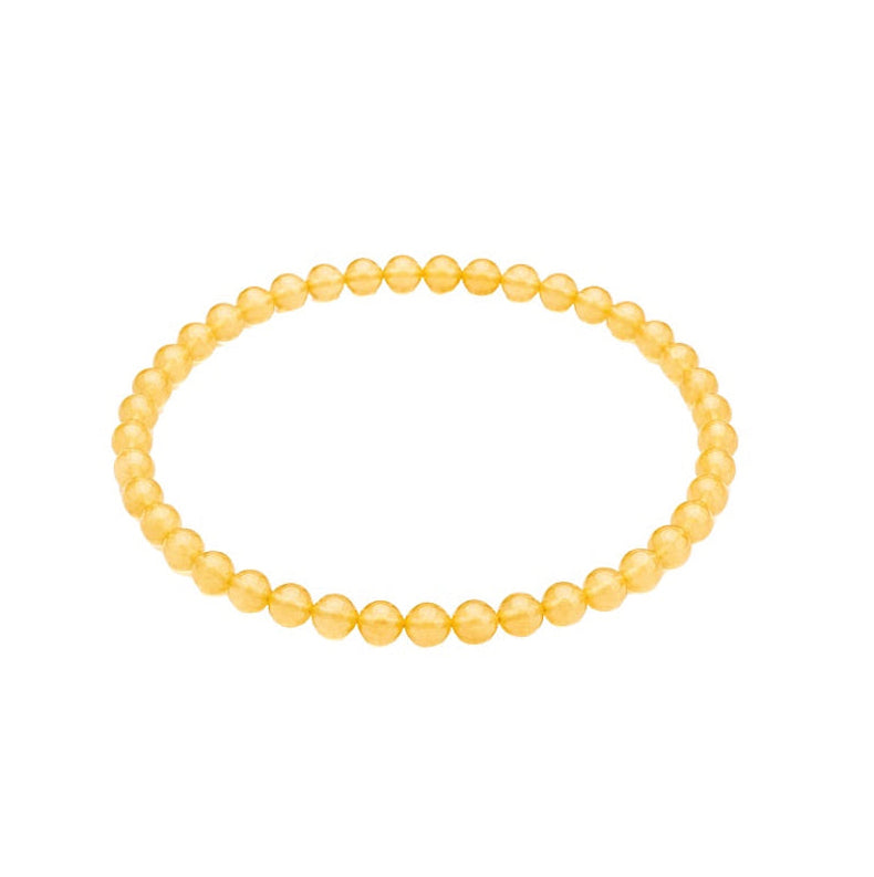 PULSERA PIEDRA ÁGATA AMARILLA