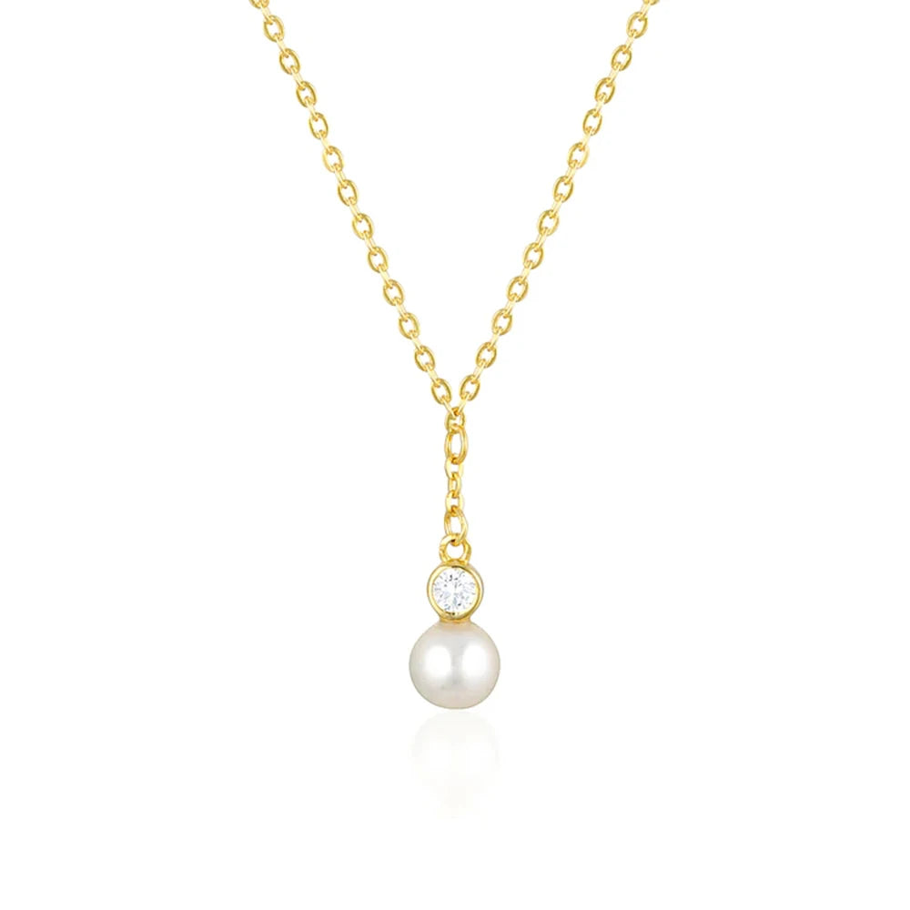COLLAR PERLA & PUNTO LUZ
